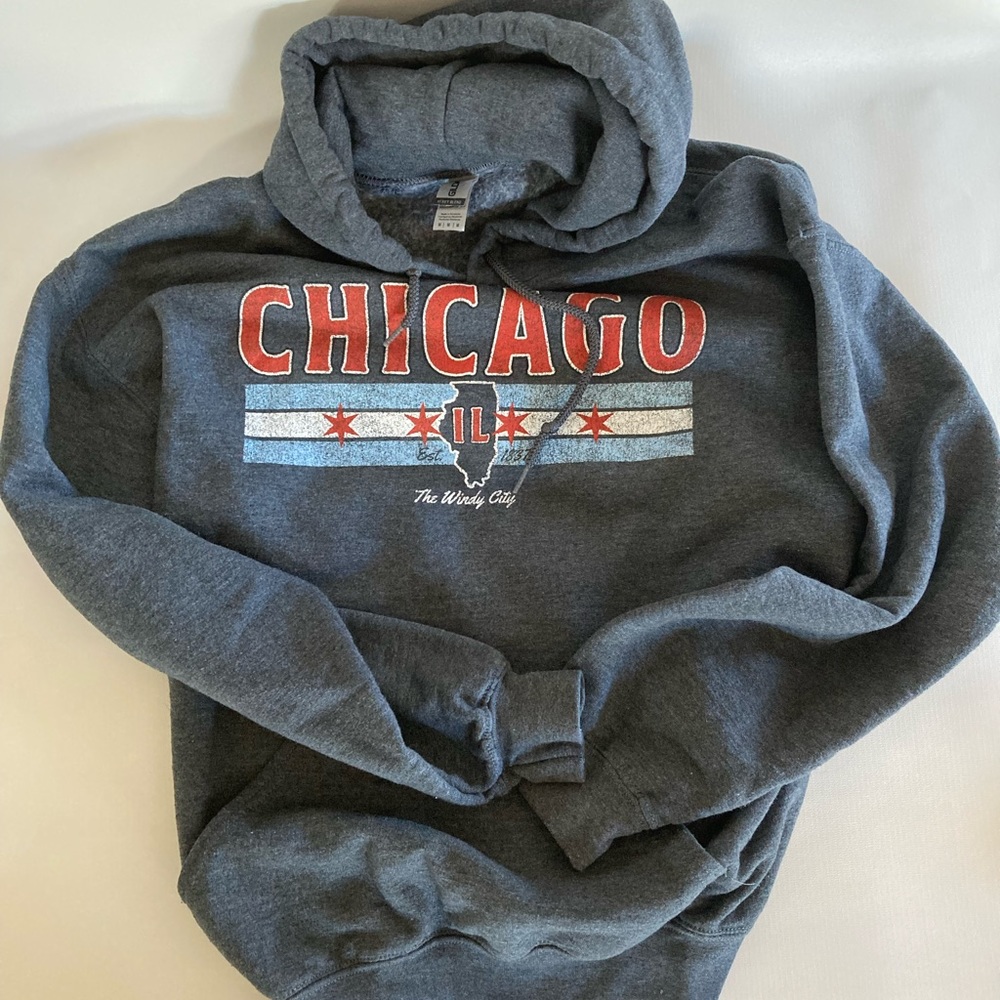 Chicago hoody medium blue